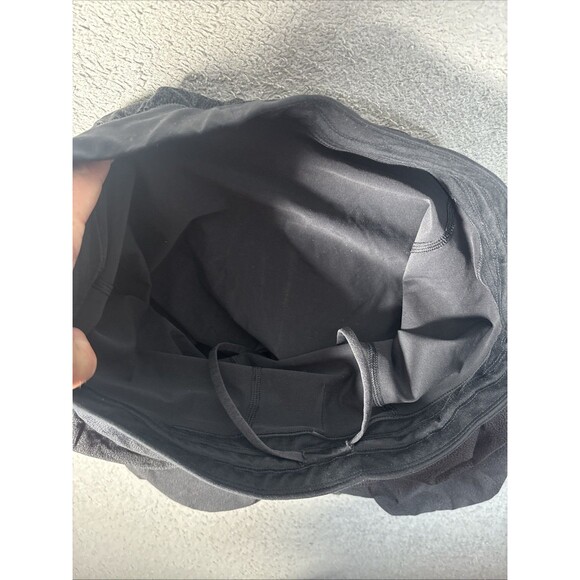 Lululemon Shorts Men’s Size 32" Waist Pace Breaker Black Gray Crackle - Picture 15 of 16